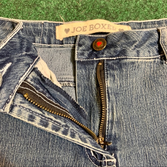 Vintage 1990's Y2k Joe Boxer Side Zipper Jeans - Picture 11 of 11